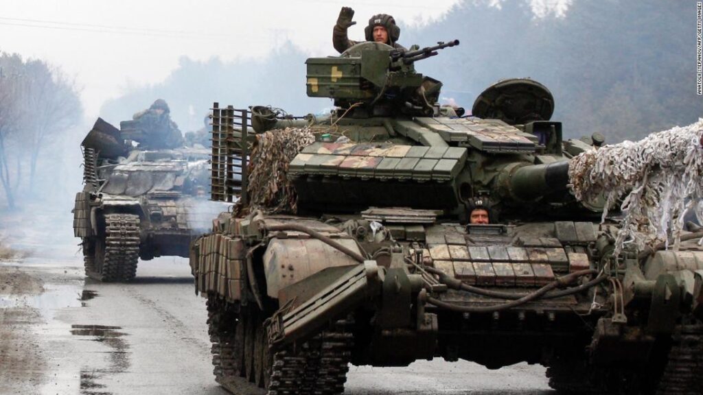 Russian troops assault Kyiv