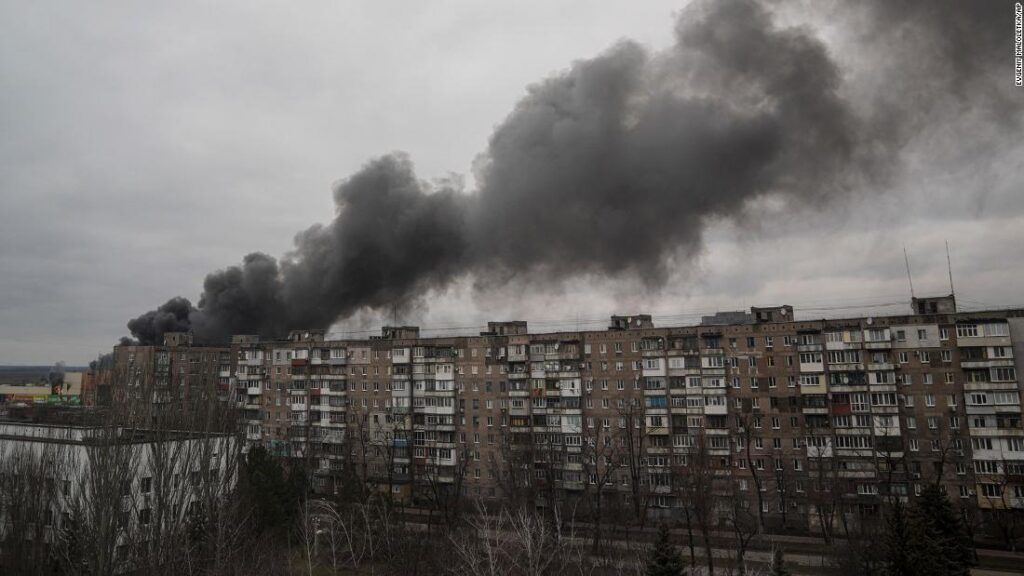 Mariupol: Fears develop for security of civilians fleeing battered Ukrainian cities
