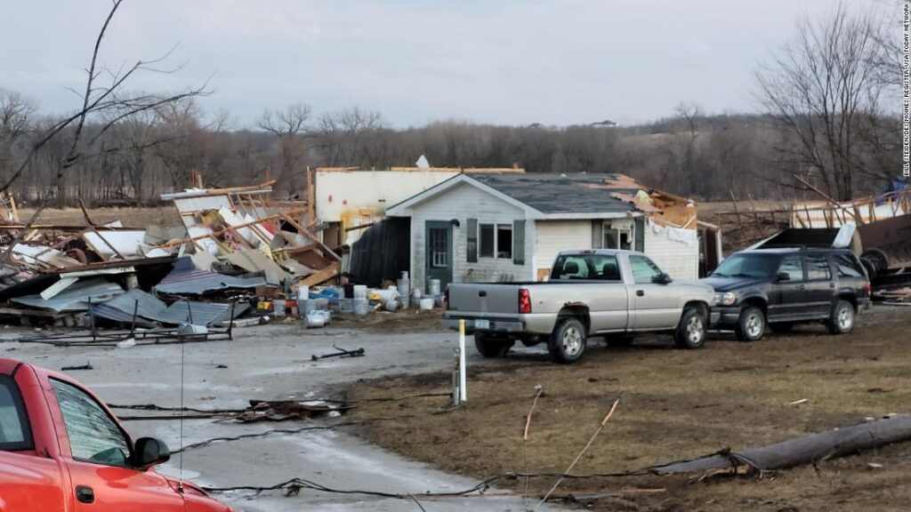 Iowa twister: Seven individuals, together with two youngsters, died in a twister close to Des Moines, Iowa, officers stated Saturday.