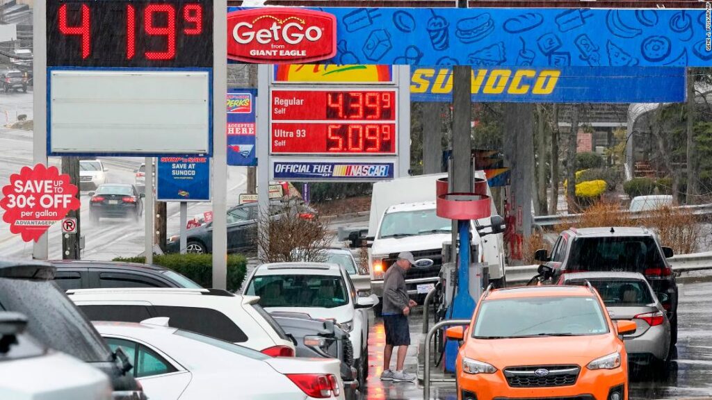 Gasoline costs within the US hit a document as Russia continues to invade Ukraine