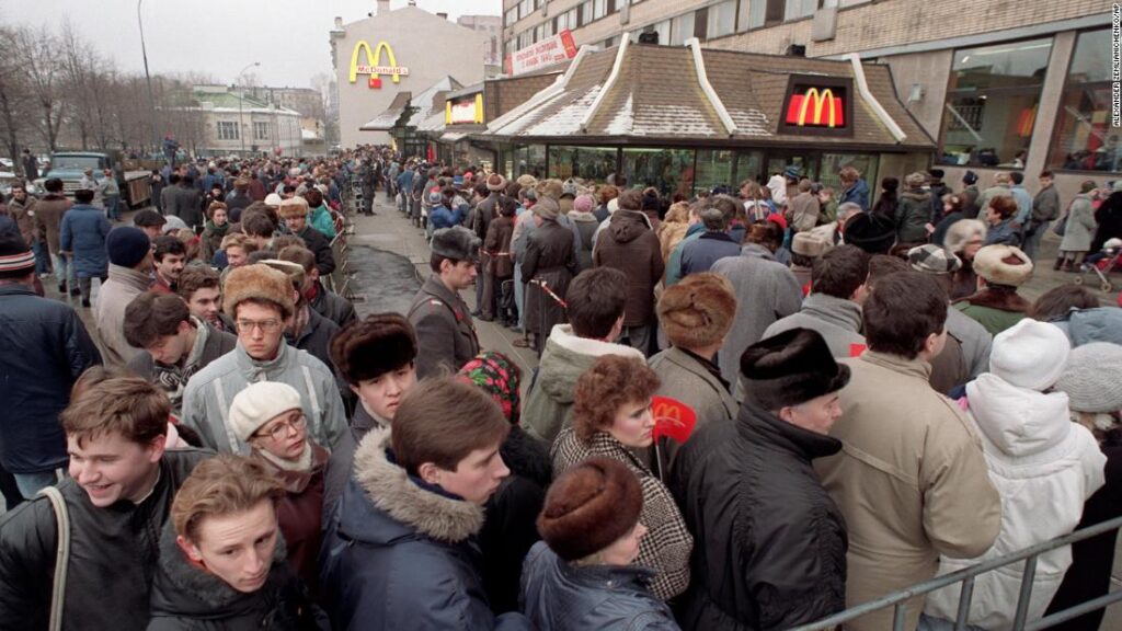 McDonald’s remodeled Russia … now it is abandoning the nation