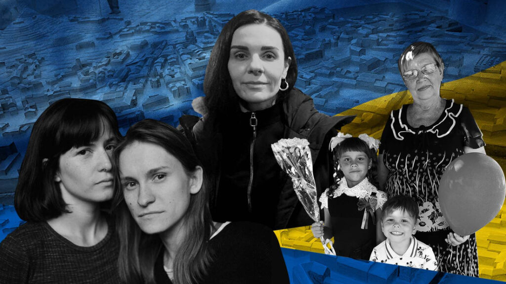 For these family members ripped aside by warfare in Ukraine, cellphone messages convey hope and despair