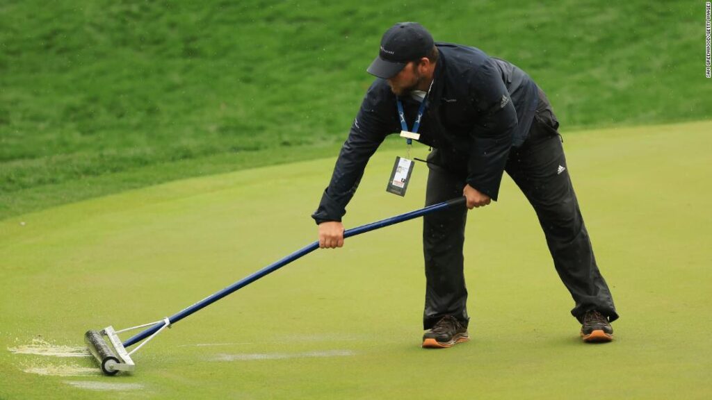 Gamers Championship: Highly effective storm wreaks havoc as golf match suffers additional delays