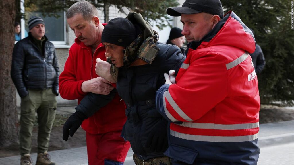 Russian forces strike targets in western Ukraine, killing dozens at army base