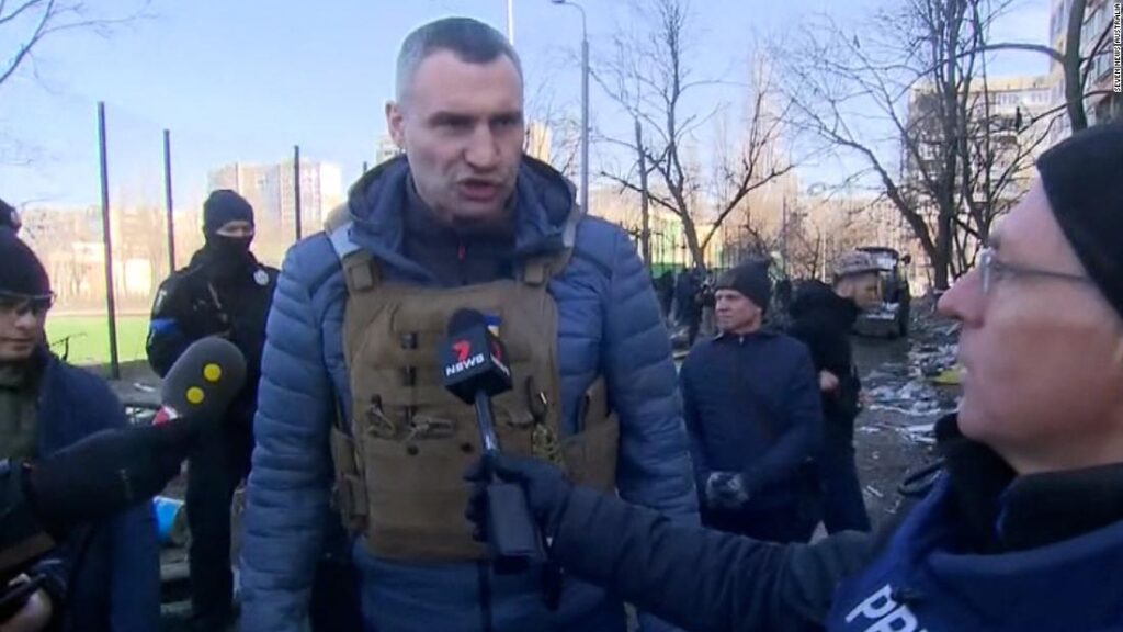 'Bull****': Kyiv's mayor responds to Putin's declare to not be focusing on civilians