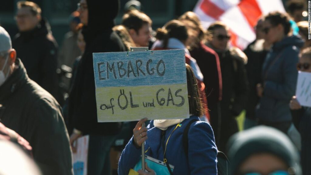 Europe is speaking about becoming a member of the Russian oil embargo