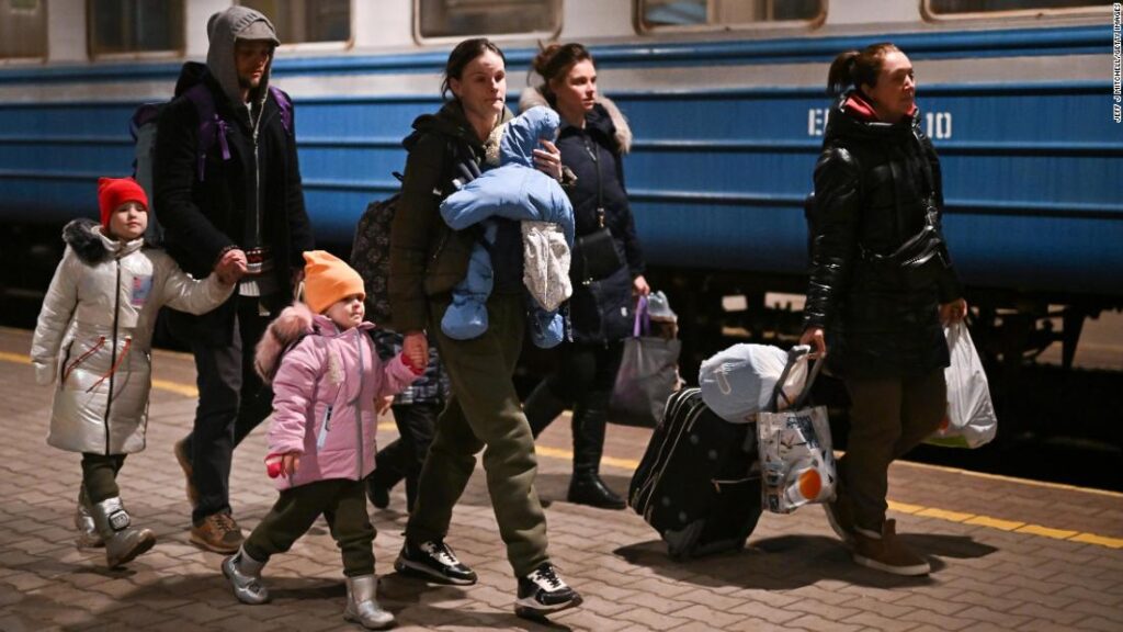 1 / 4 of Ukrainians have fled their properties. This is the place they’ve gone