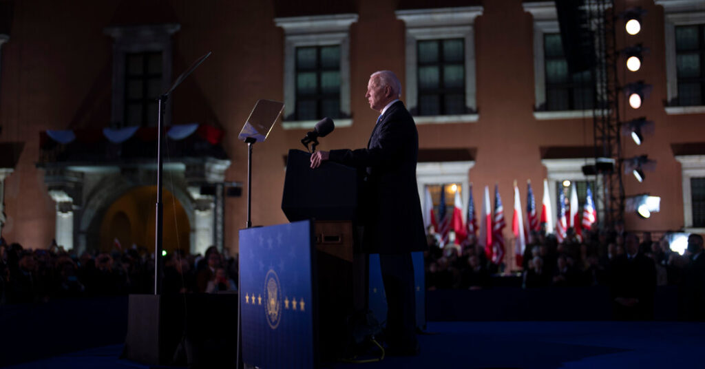American Officers Attempt to Stroll Again Biden’s Feedback on Putin