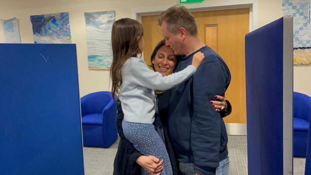 Nazanin Zaghari-Ratcliffe and Anoosheh Ashoori arrive within the UK after being free of Iran