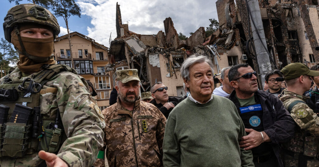 Prime U.N. Official Excursions Kyiv, Declaring the Battle ‘An Absurdity’