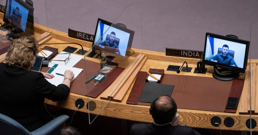 Zelensky Vilifies Russia Over Atrocities: ‘They Killed Complete Households’
