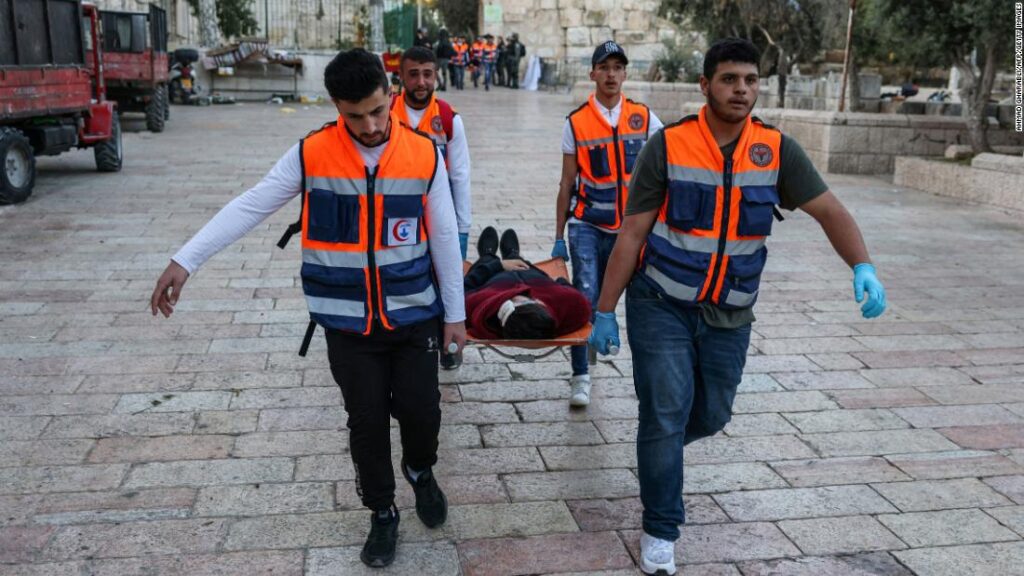 Jerusalem on edge as violence flares at key holy web site
