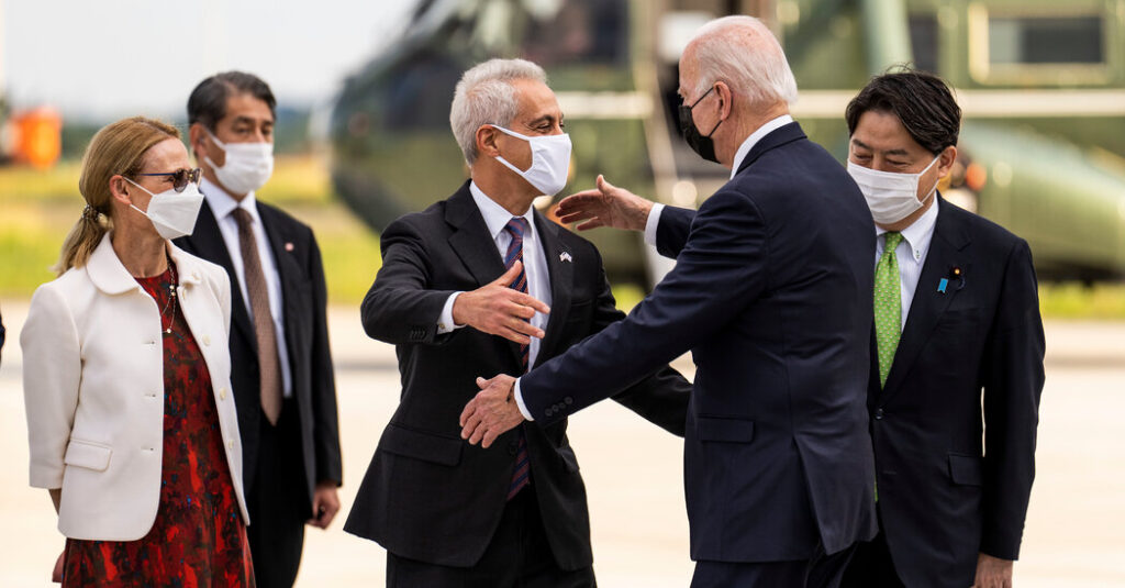 Biden Arrives in Tokyo Searching for to Shore Up Assist for Financial Plan