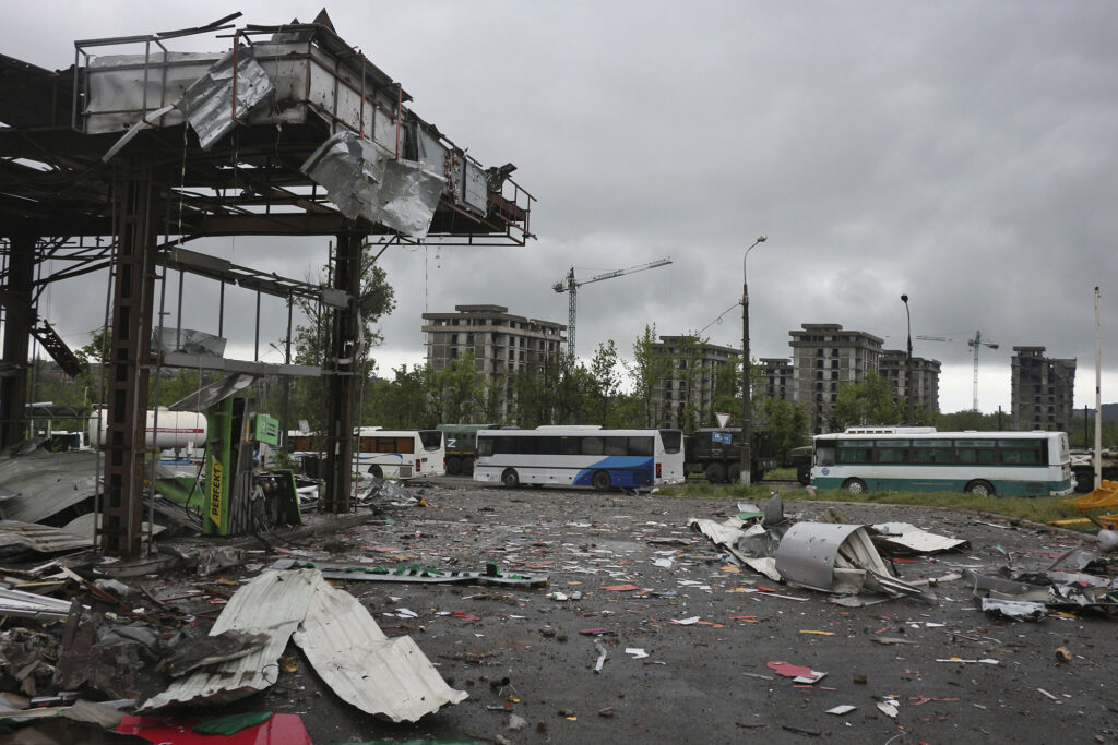 Ukrainian army official says Azovstal evacuation continues