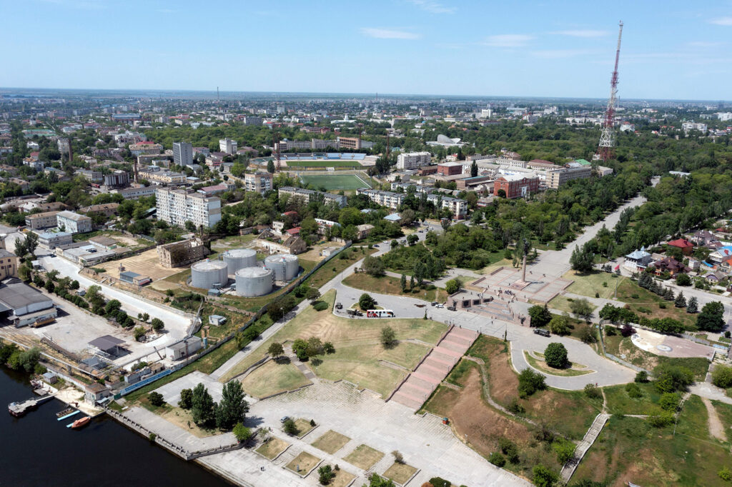 Professional-Moscow authorities in Ukraine’s Kherson area name for Russian army base