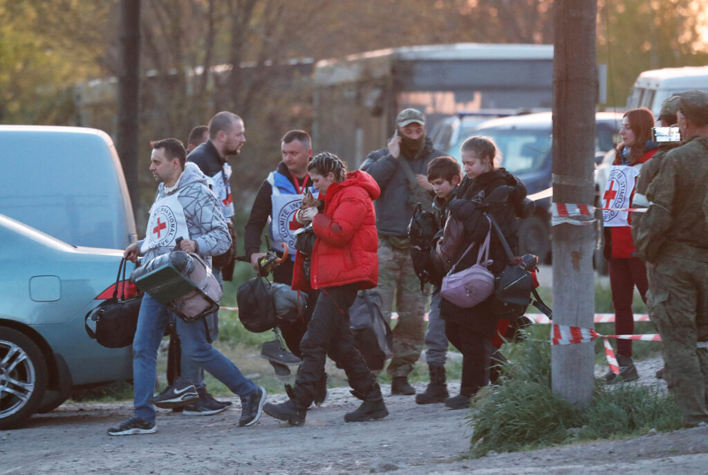“All girls, youngsters and aged” have been evacuated from Azovstal, Ukrainian authorities says