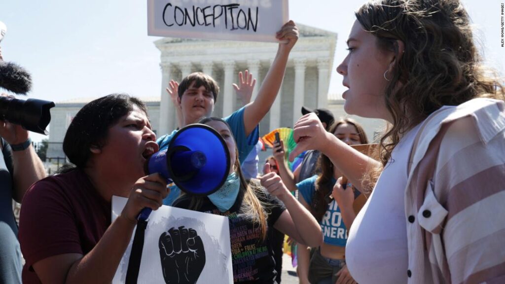 Roe v. Wade determination and abortion rights information