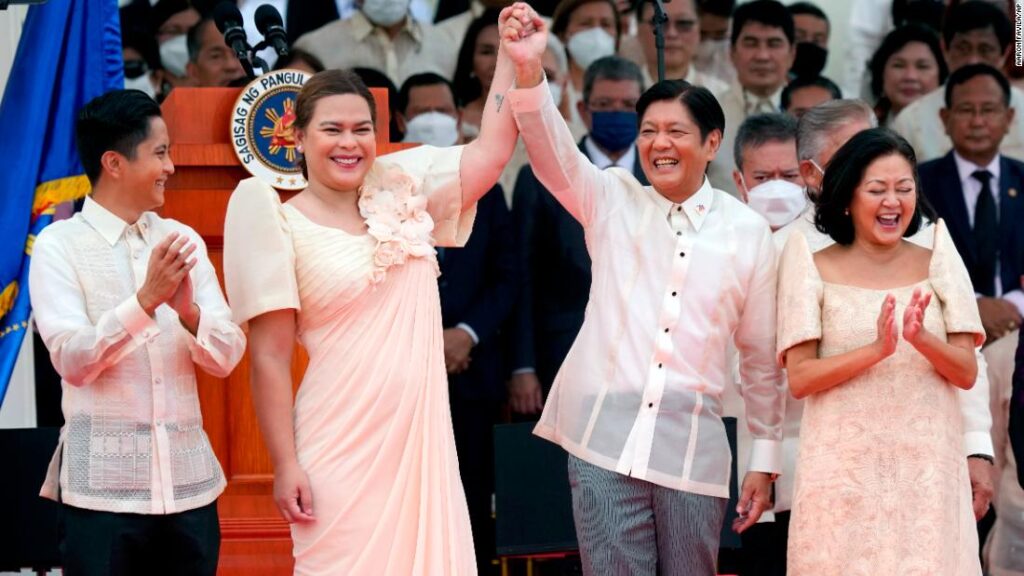 Ferdinand ‘Bongbong’ Marcos Jr. praises dictator father throughout inauguration tackle