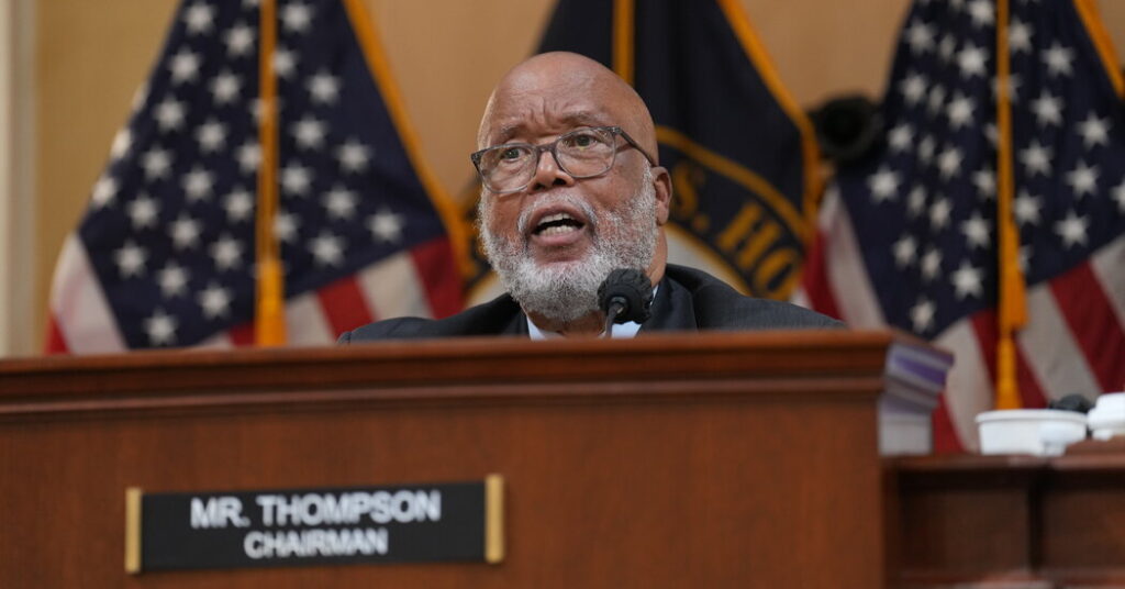 Bennie Thompson, Chairman of the Jan. 6 Panel, Checks Constructive for the Coronavirus