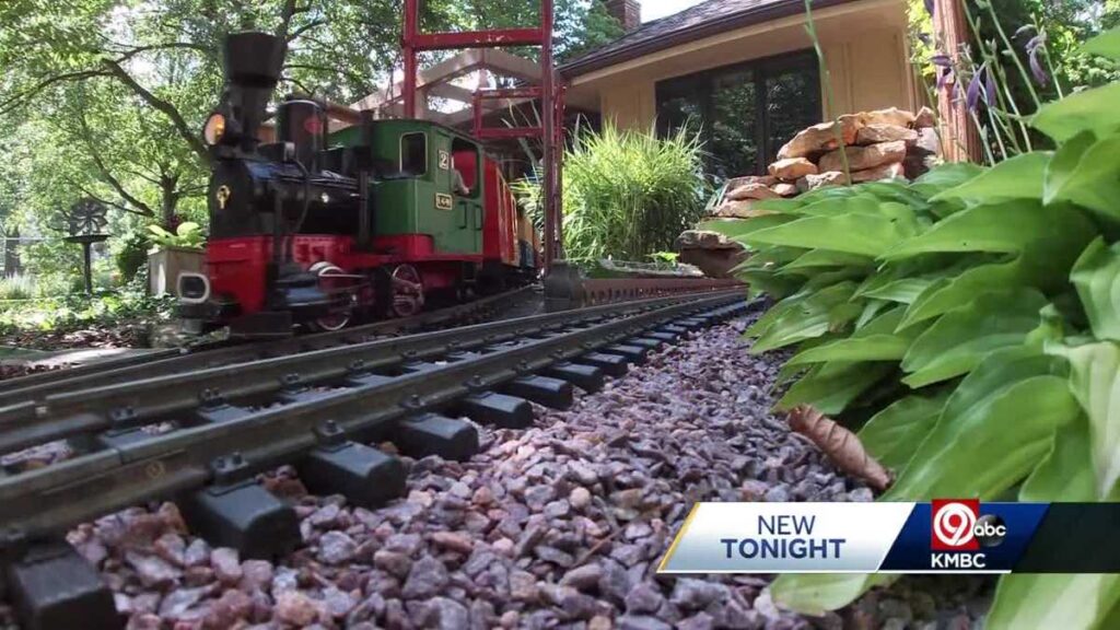 Shawnee, Kansas couple Mary Kay and George Riehle mix love of trains with yard backyard