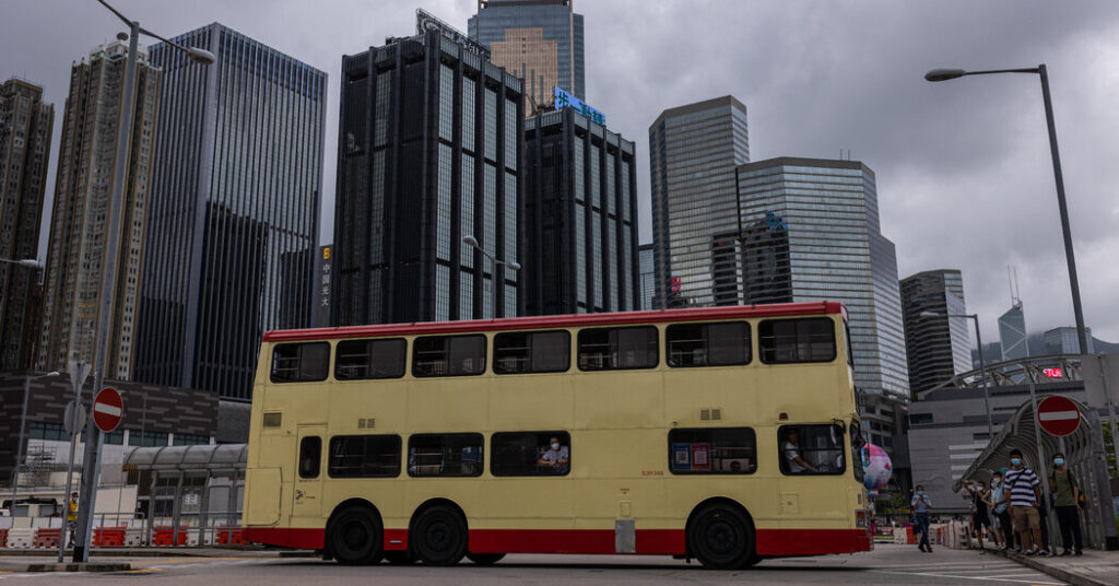 Aboard a ‘Sizzling Canine Bus’ in Hong Kong