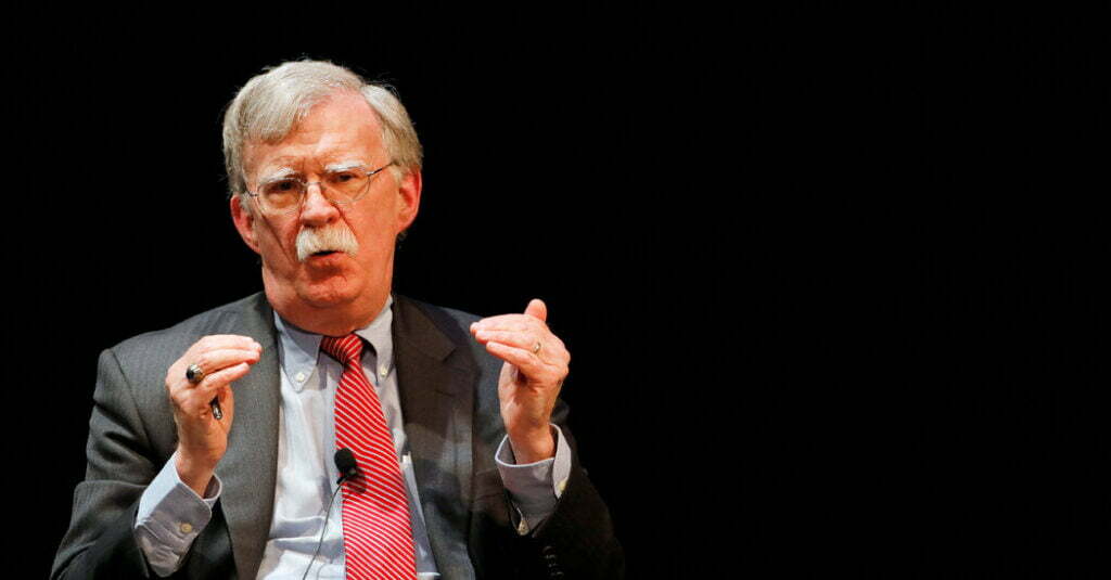 Justice Dept. Costs Iranian in Plot to Kill John Bolton