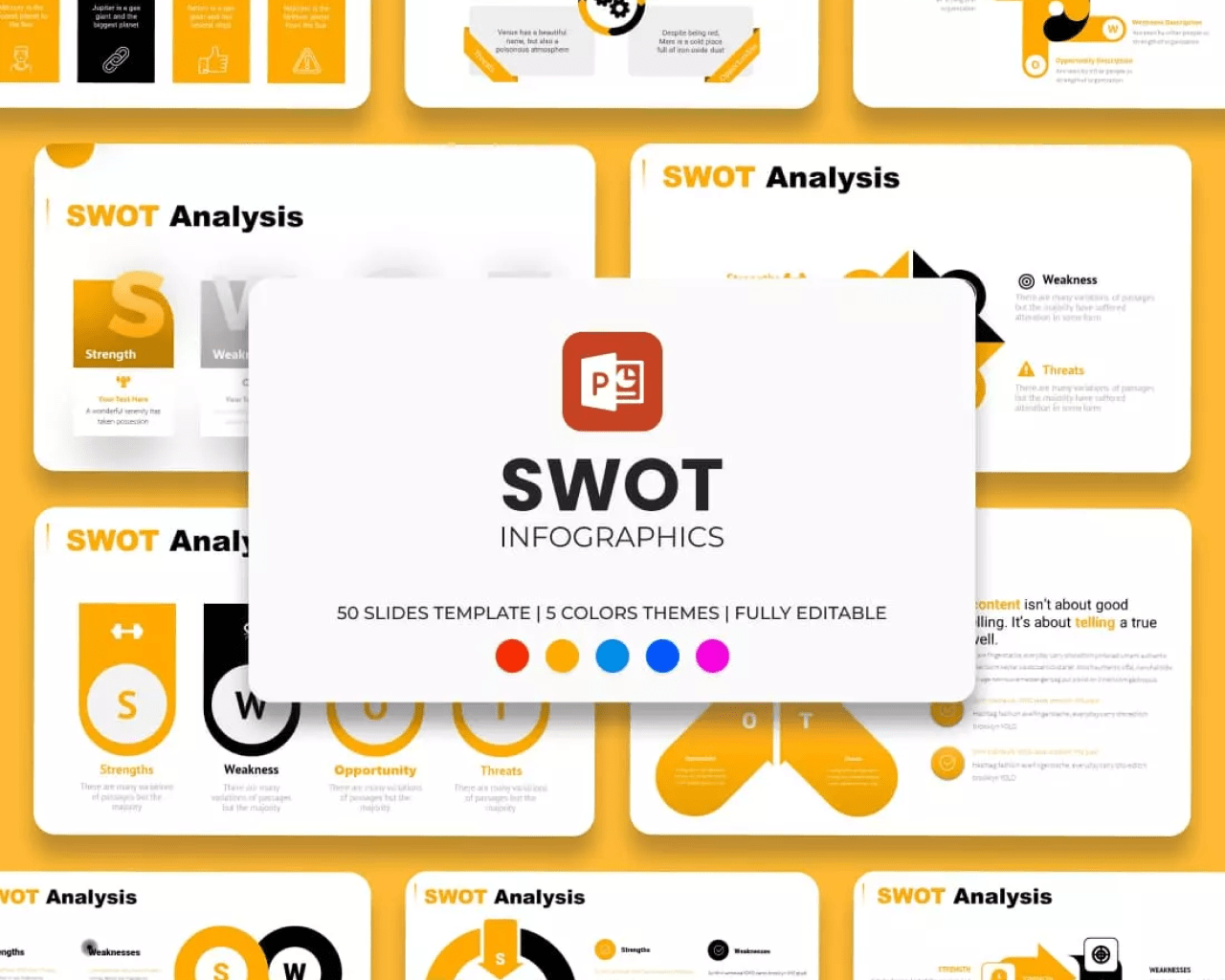 How To Create A Catchy SWOT Presentation: 6 PowerPoint Templates Inside