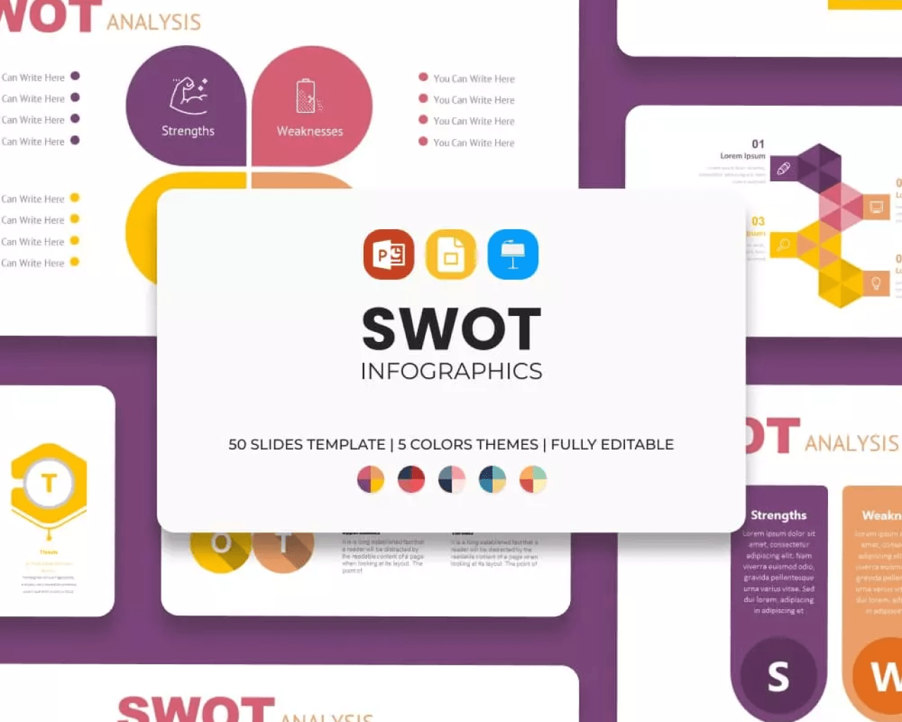 How To Create A Catchy SWOT Presentation: 6 PowerPoint Templates Inside