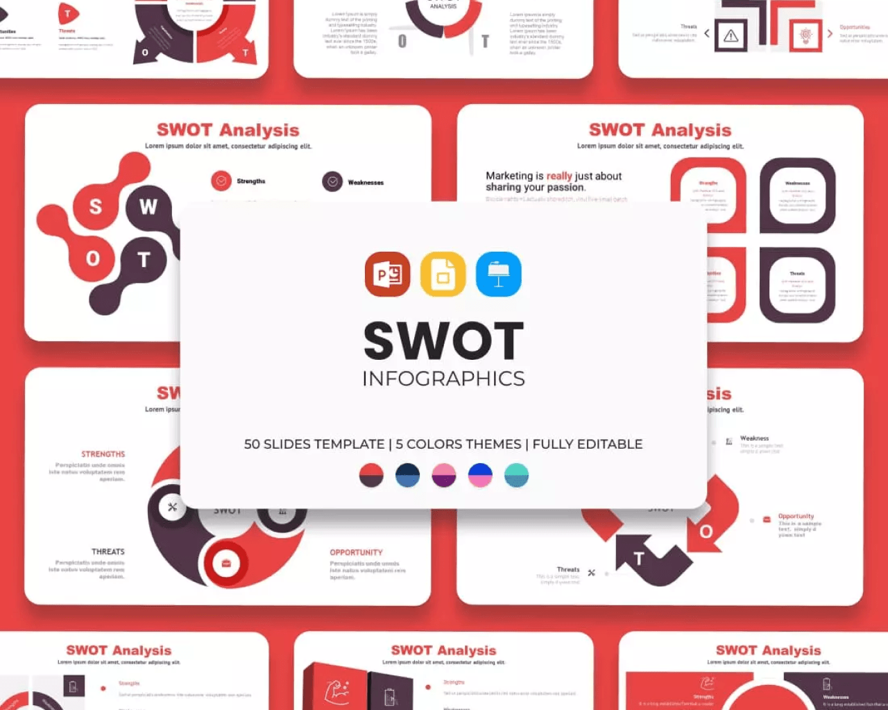 How To Create A Catchy SWOT Presentation: 6 PowerPoint Templates Inside