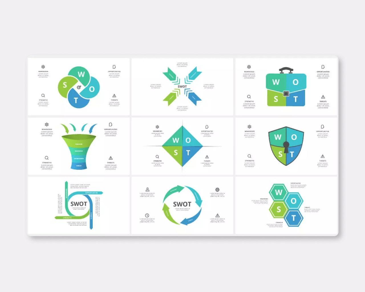 How To Create A Catchy SWOT Presentation: 6 PowerPoint Templates Inside