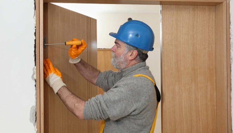 how to fix a door frame