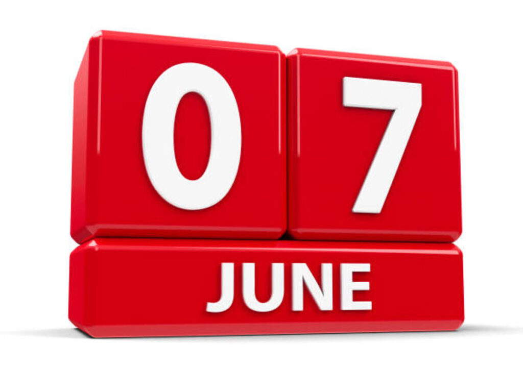 How Many Days Until June 7? How Many Days Until June 7?