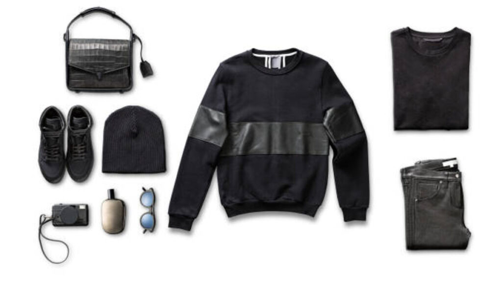 How to Style a Black Leather Shirt