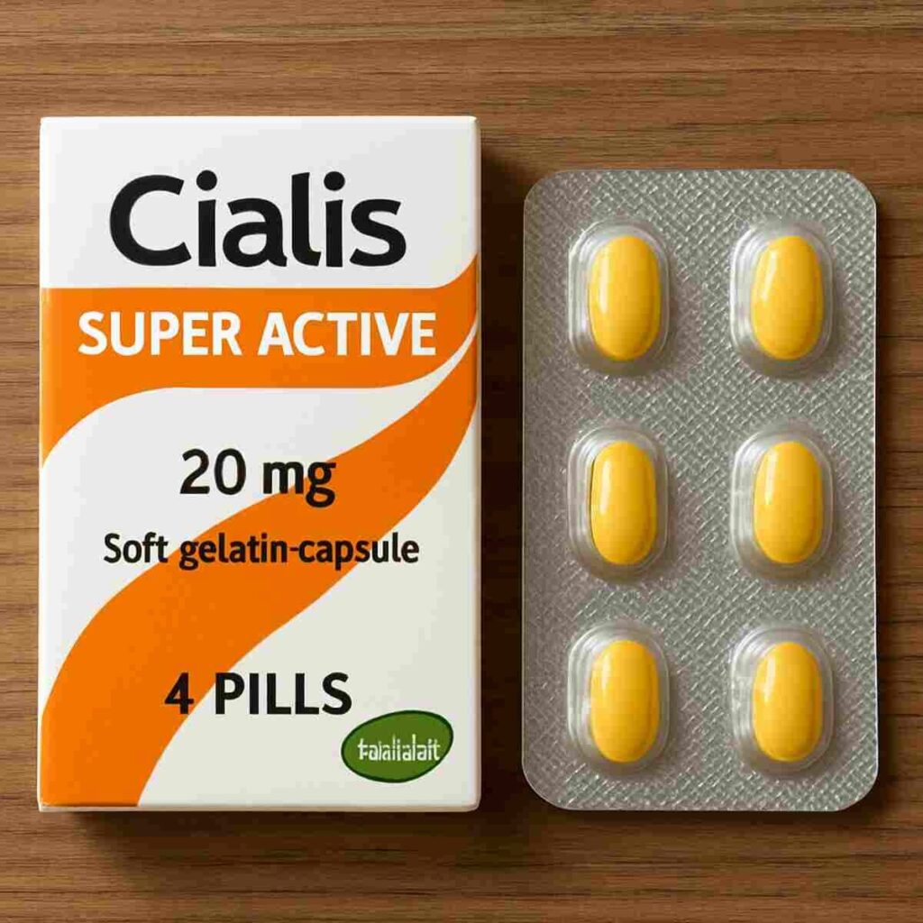 Cialis Super Active: Dosage and Usage Guidelines