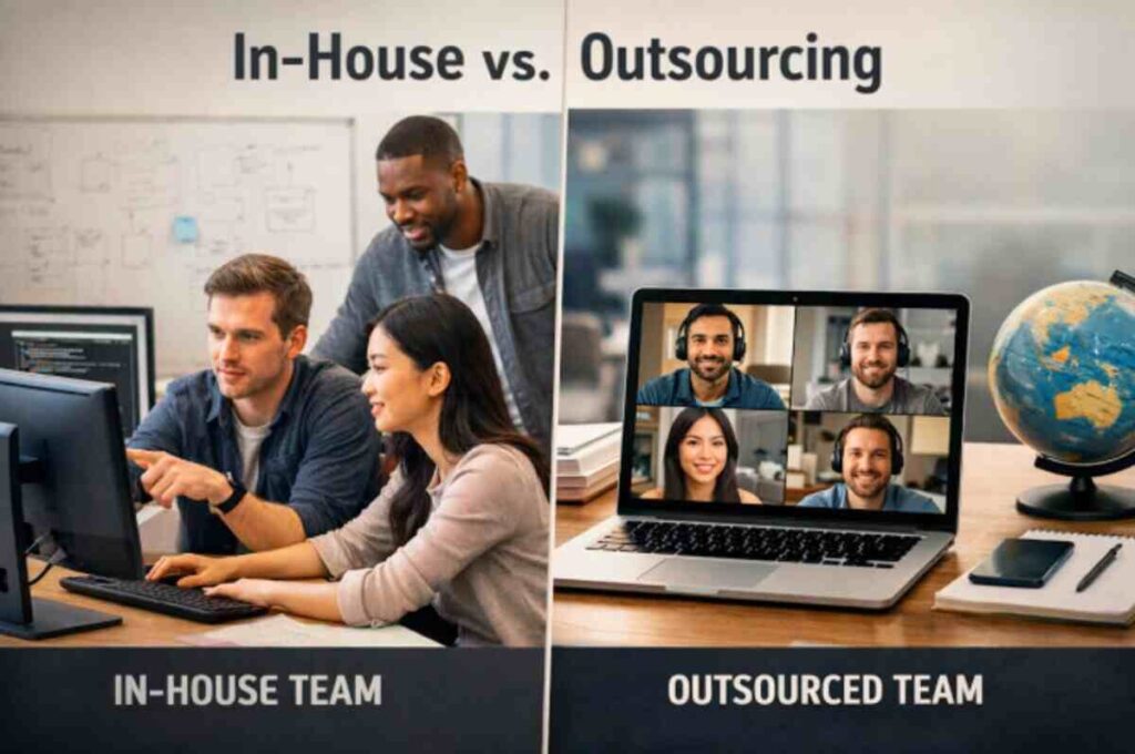 In-House vs. Outsourced: Finding the Best AI Developers for Hire